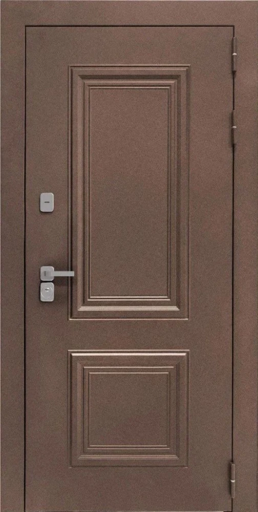 Входная дверь ДвериПРО Д-68 ФЛ-185 (10мм, ПВХ ясень белый) DPRO220755 внешняя сторона